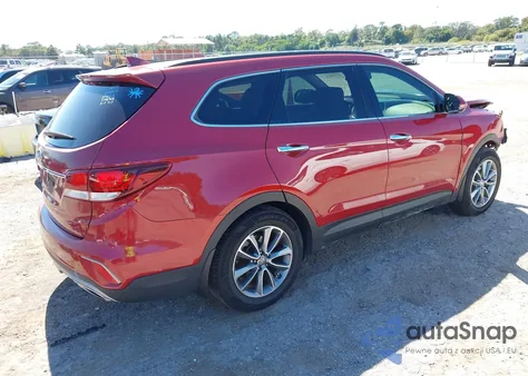 2017 Hyundai Santa Fe Se z USA, uszkodzony, nr VIN KM8SM4HF7HU240143